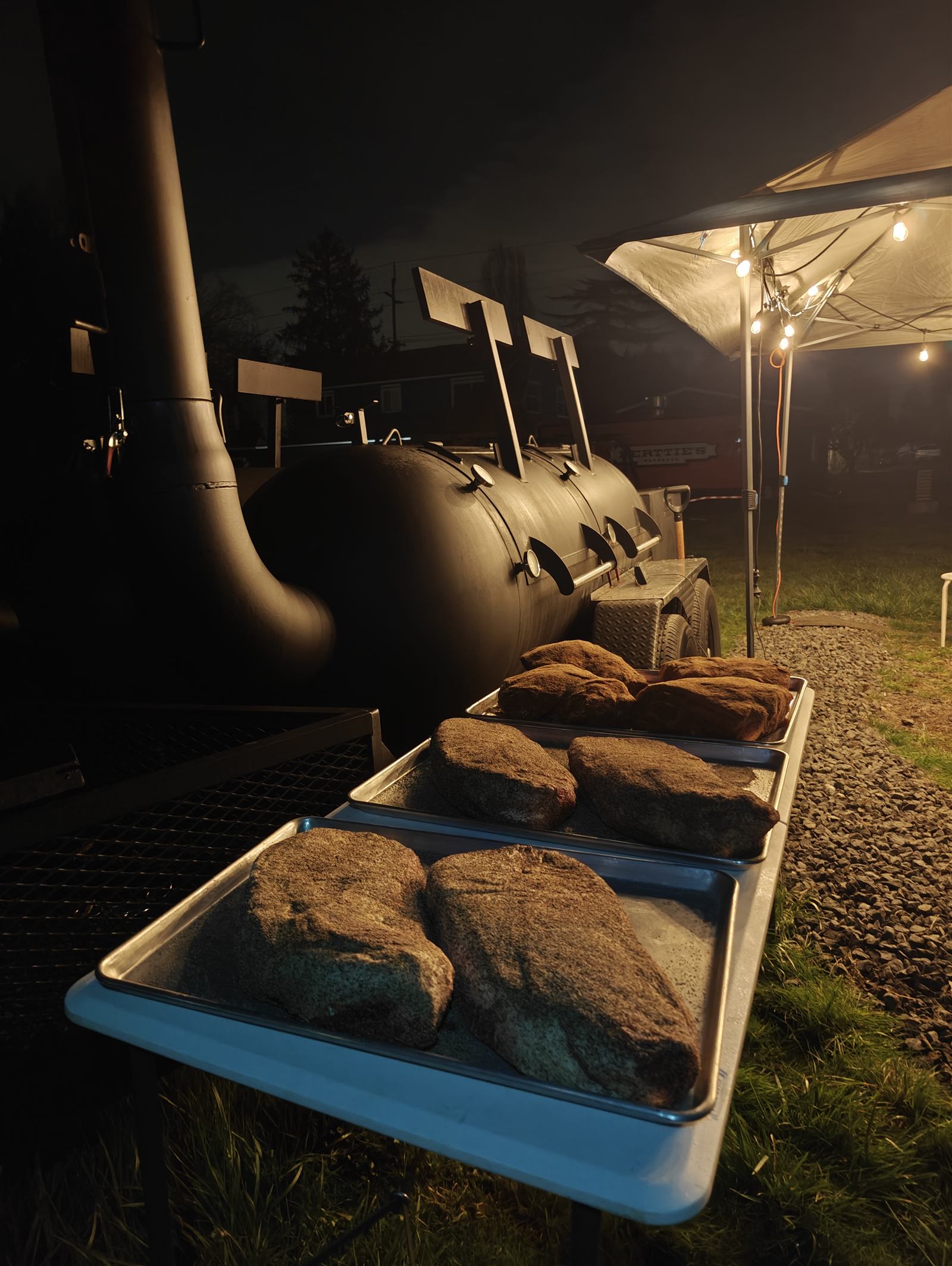Grilled Briar Ridge BBQ sausage links